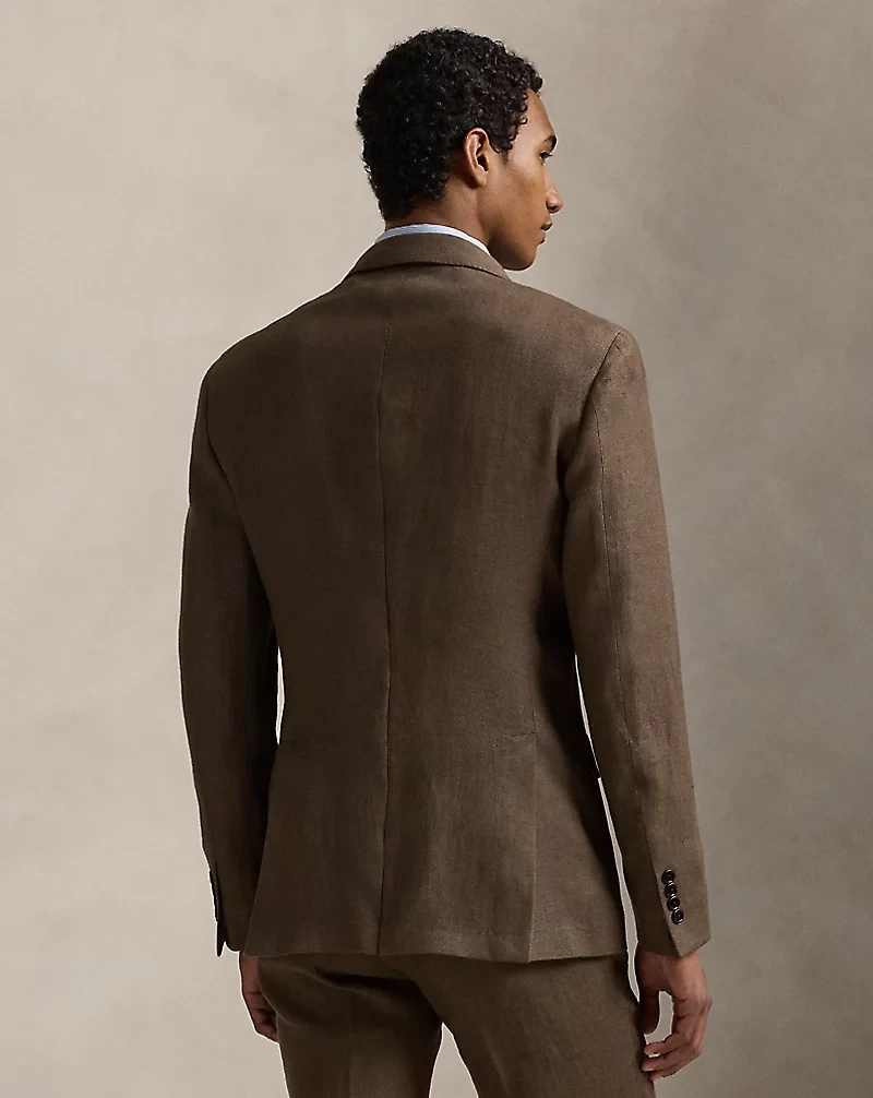 Polo Tailored Linen Dobby Suit Jacket