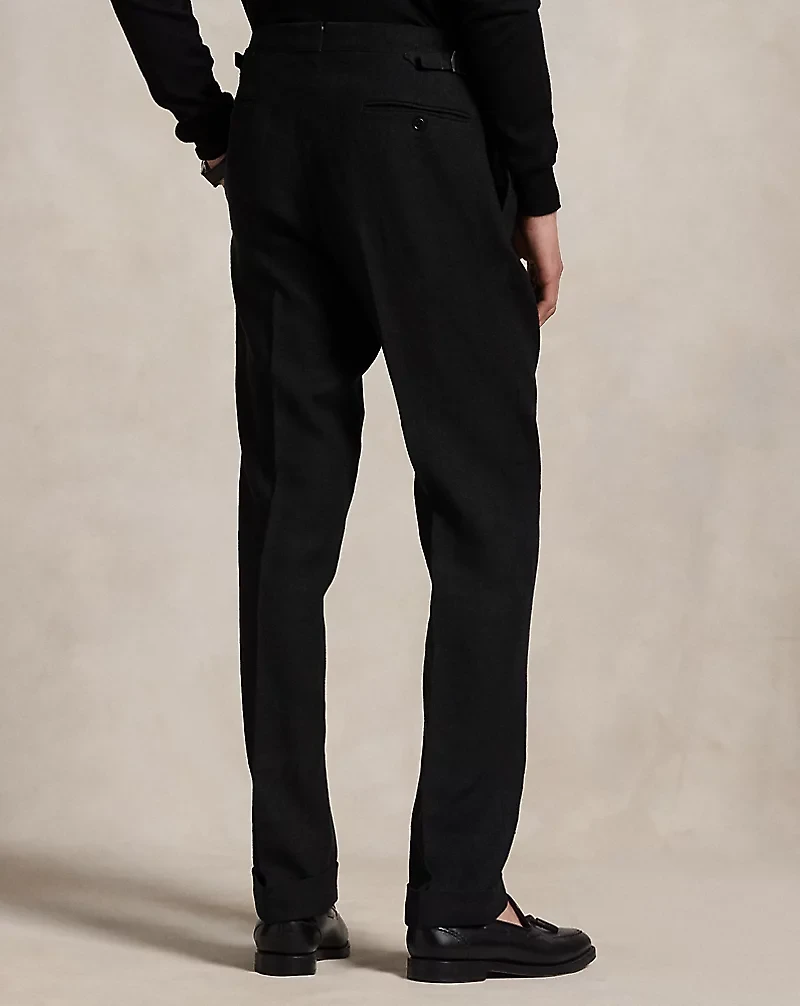 Linen Dobby Suit Trouser