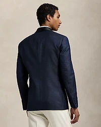 Polo Tailored Plaid Tuxedo Jacket