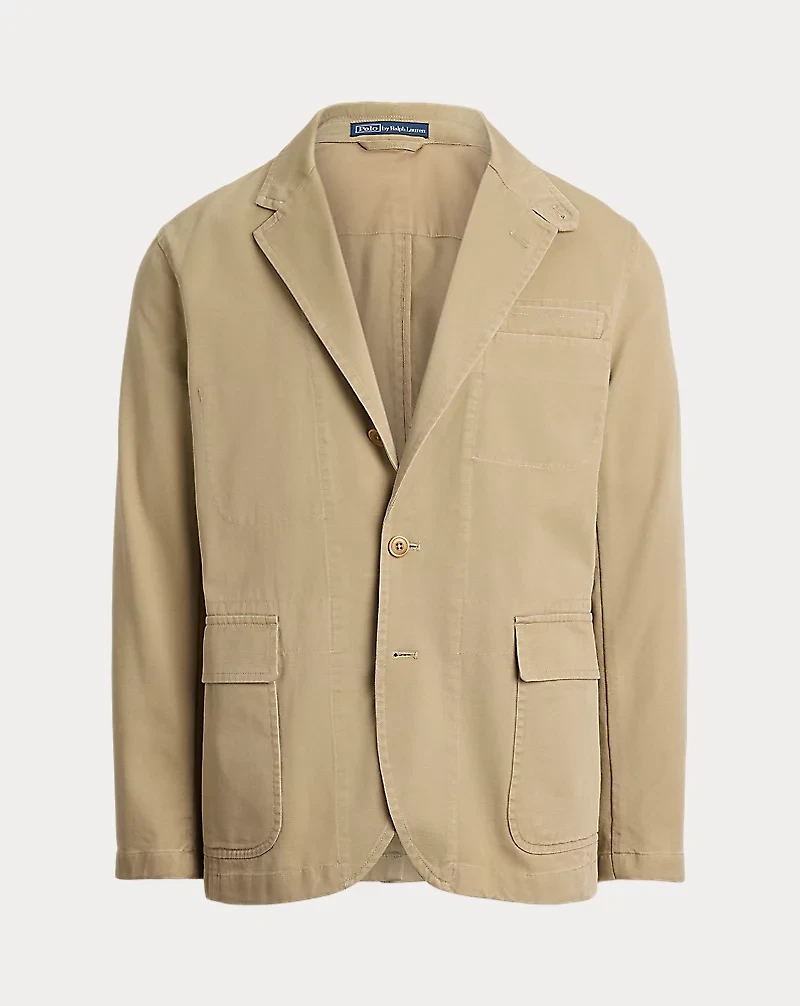 Tailored Slub Twill Suit Jacket