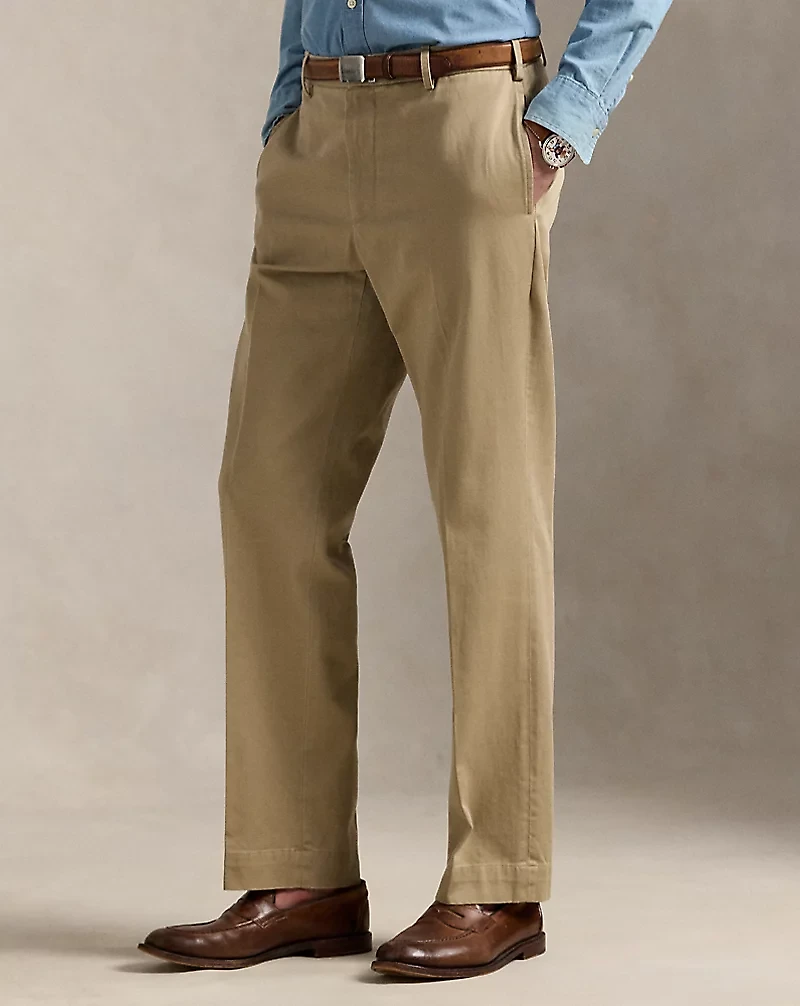 Slub Twill Suit Trouser