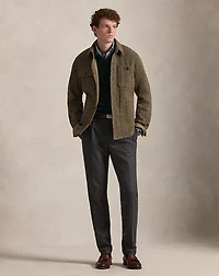 Tick-Weave Harris Tweed Jacket