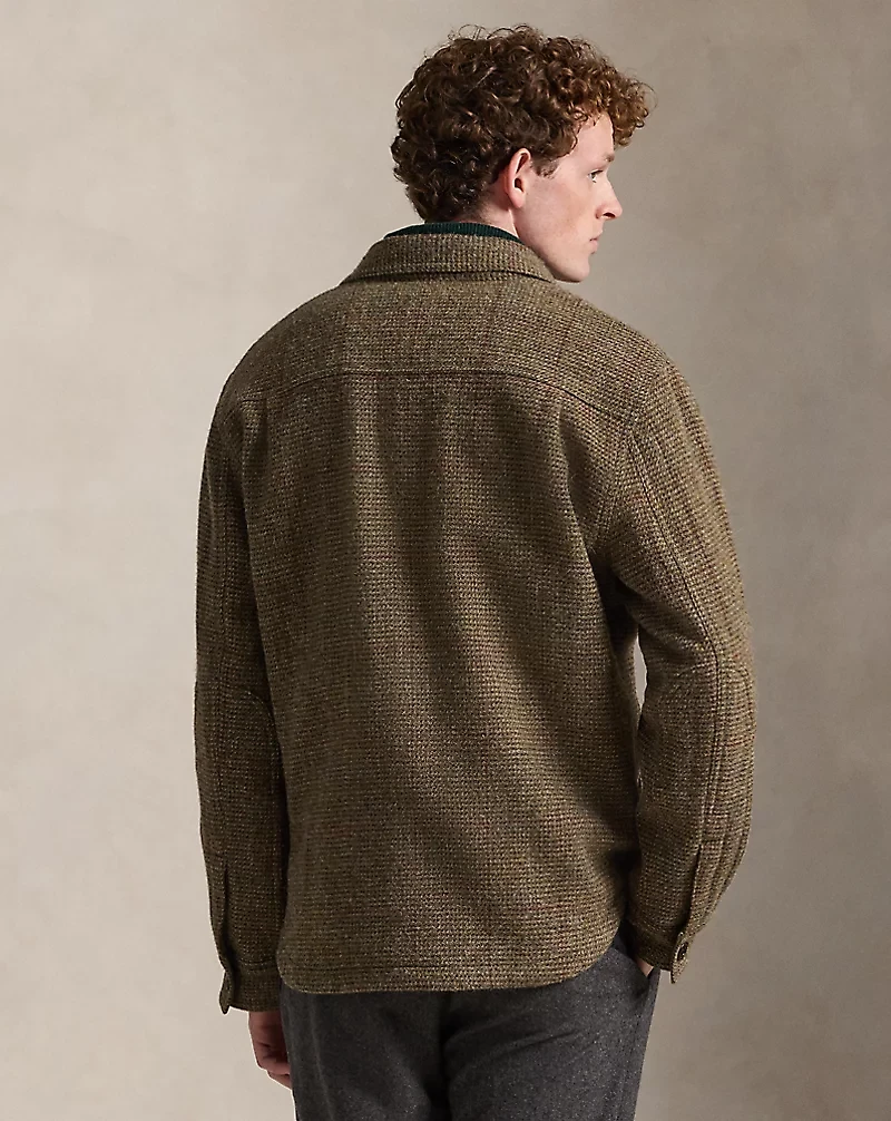 Tick-Weave Harris Tweed Jacket