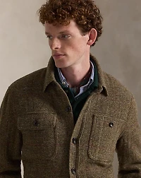 Tick-Weave Harris Tweed Jacket