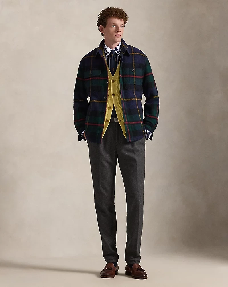 Plaid Tweed Jacket
