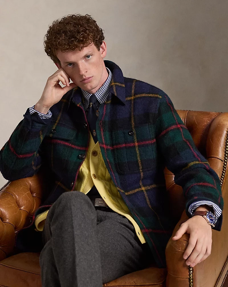 Plaid Tweed Jacket