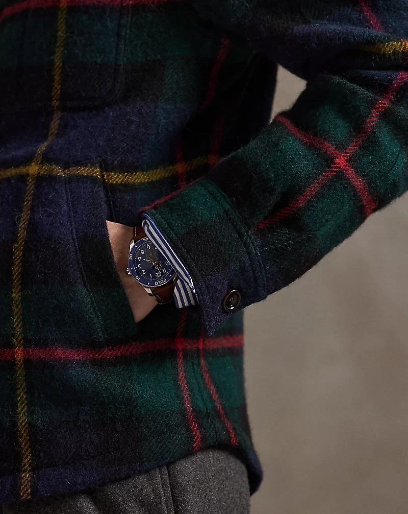 Plaid Tweed Jacket