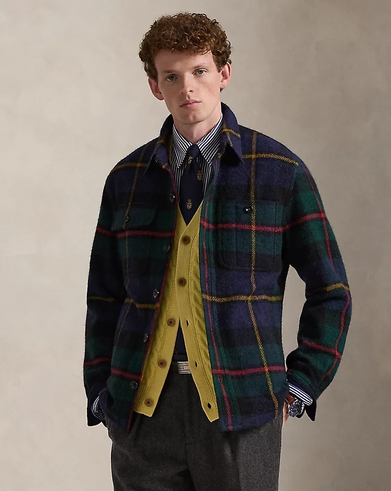 Plaid Tweed Jacket