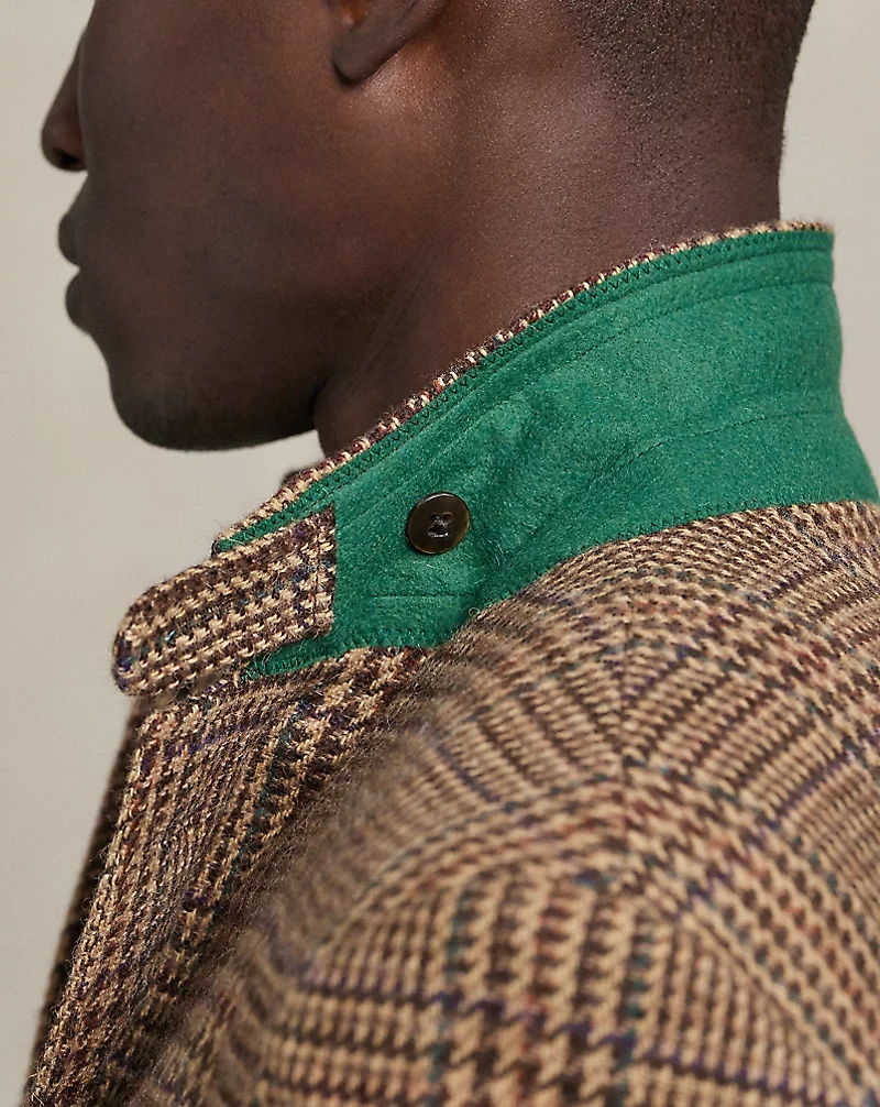 Polo Tailored Glen Plaid Suit Jacket