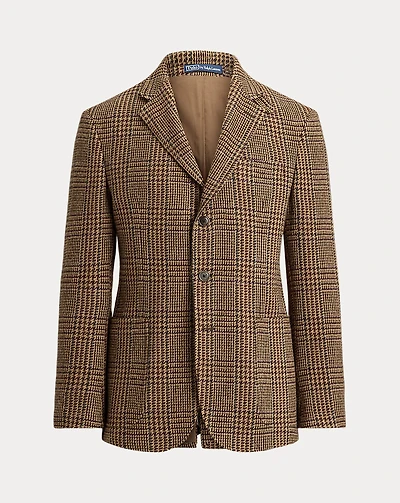 Polo Tailored Glen Plaid Suit Jacket