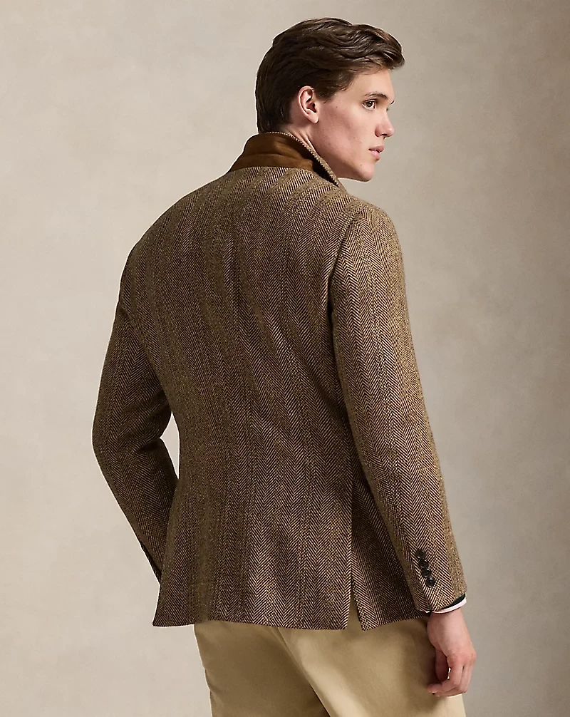The RL67 Herringbone Wool Tweed Jacket