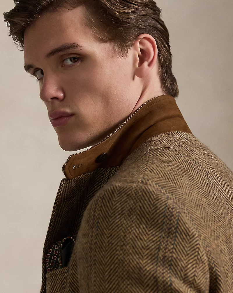 The RL67 Herringbone Wool Tweed Jacket