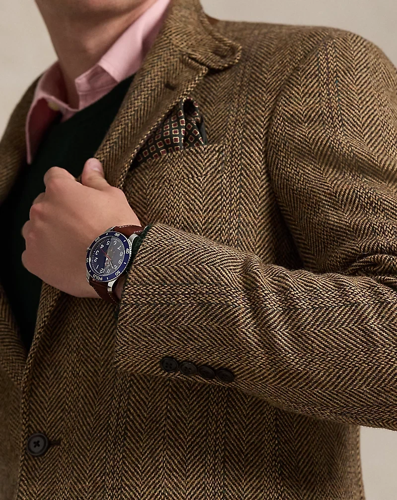 The RL67 Herringbone Wool Tweed Jacket