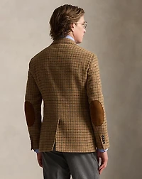 Polo Tailored Fit Plaid Tweed Sport Coat