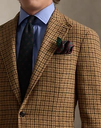 Polo Tailored Fit Plaid Tweed Sport Coat