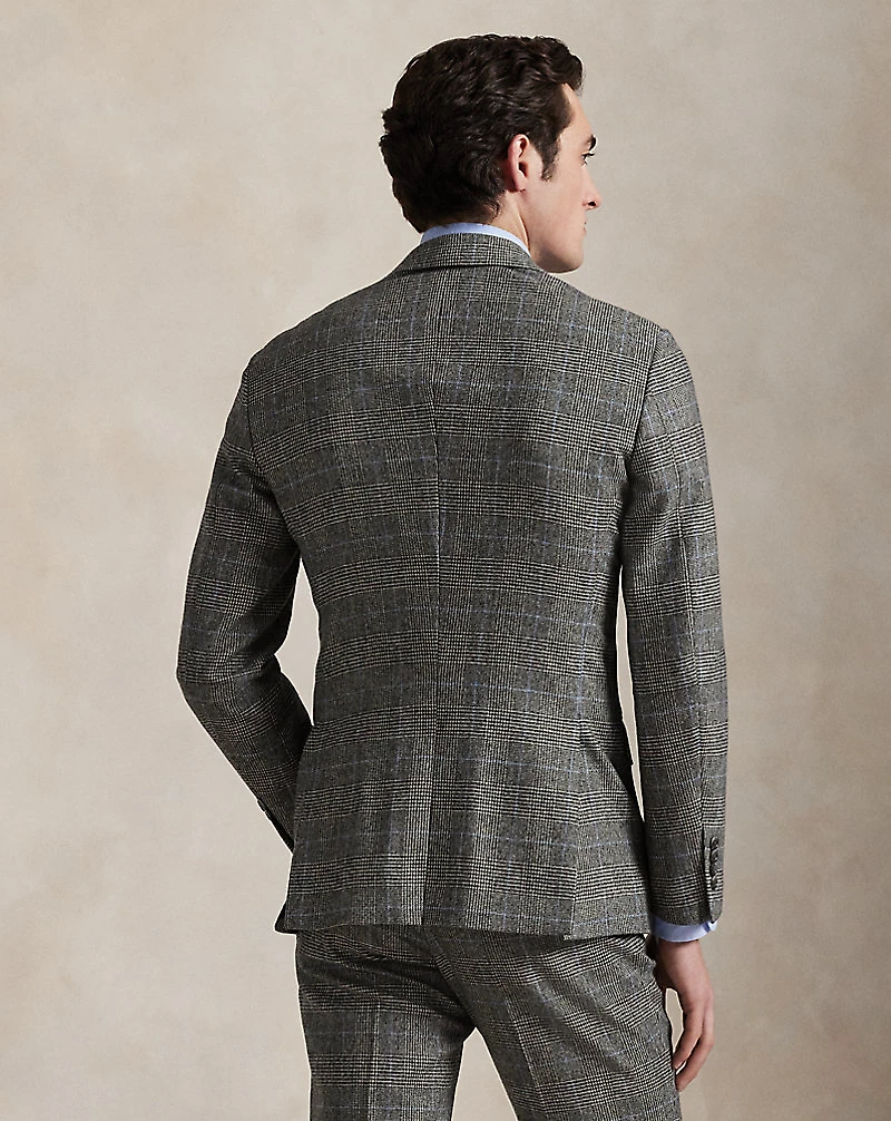 Polo Tailored Fit Glen Plaid Wool Suit