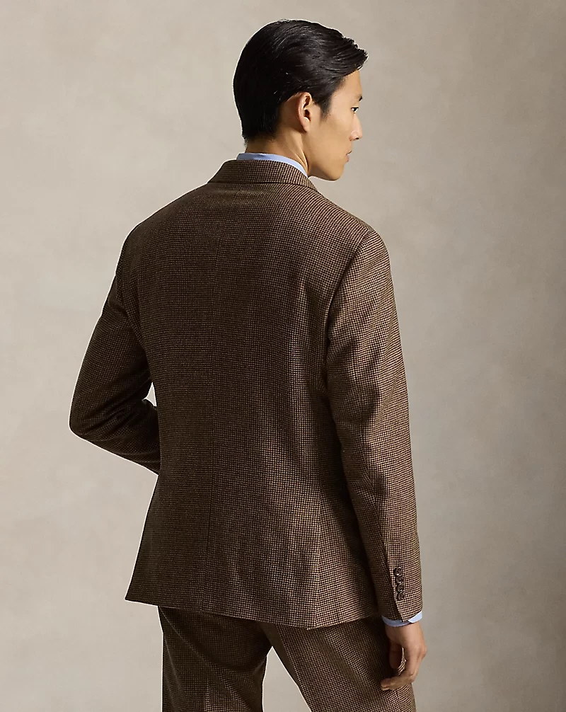 Polo Tailored Fit Wool Houndstooth Suit