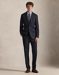 Polo Tailored Plaid Wool-Cashmere Suit