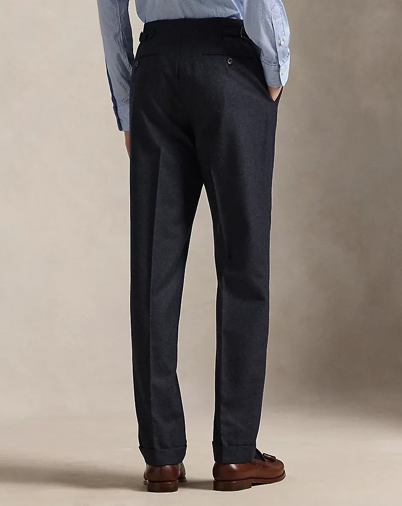 Polo Tailored Plaid Wool-Cashmere Suit