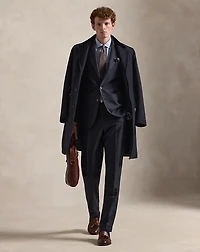Polo Tailored Plaid Wool-Cashmere Suit