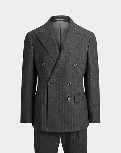 Polo Tailored Fit Pinstripe Wool Suit