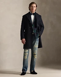 Polo Tailored Plaid Tweed Sport Coat