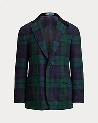 Polo Tailored Plaid Tweed Sport Coat