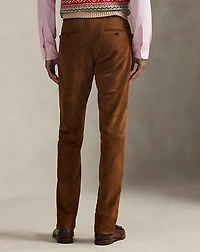 Tailored Suede Suit Trouser