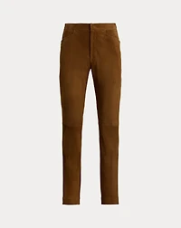 Tailored Suede Suit Trouser