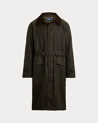 The Iconic Oilcloth Belted Coat