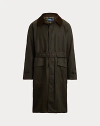 The Iconic Oilcloth Belted Coat