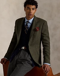 Polo Tailored Herringbone Sport Coat