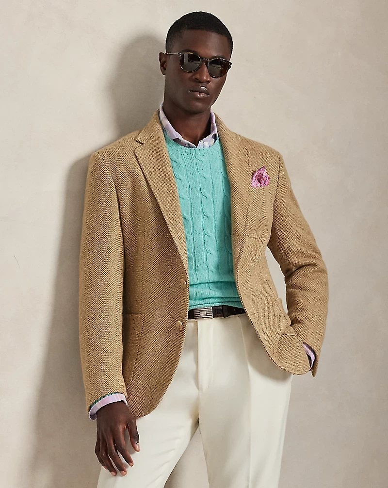Polo Tailored Fit Linen-Blend Sport Coat