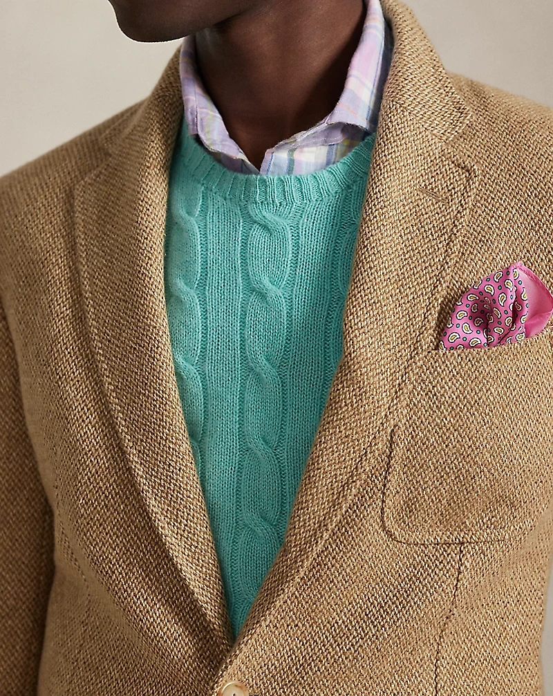 Polo Tailored Fit Linen-Blend Sport Coat