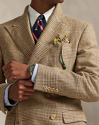 Polo Tailored Fit Plaid Suit Jacket