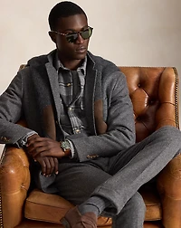 Polo Soft Modern Fit Knit Flannel Jacket