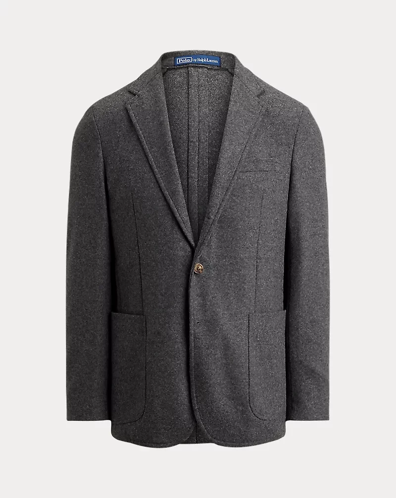 Polo Soft Modern Fit Knit Flannel Jacket