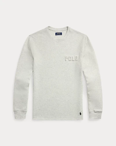 Logo Waffle-Knit Sleep Shirt