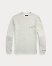 Logo Waffle-Knit Sleep Shirt