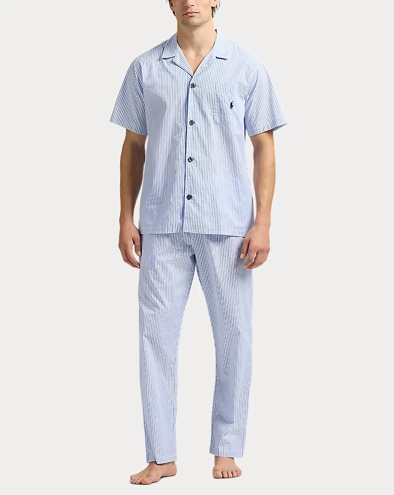 Striped Cotton Pajama Pant