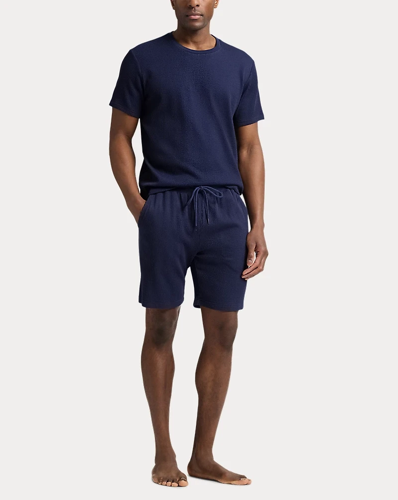 Knit Seersucker Sleep Short