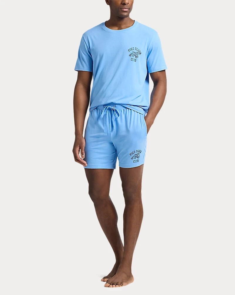Logo Jersey Sleep Short