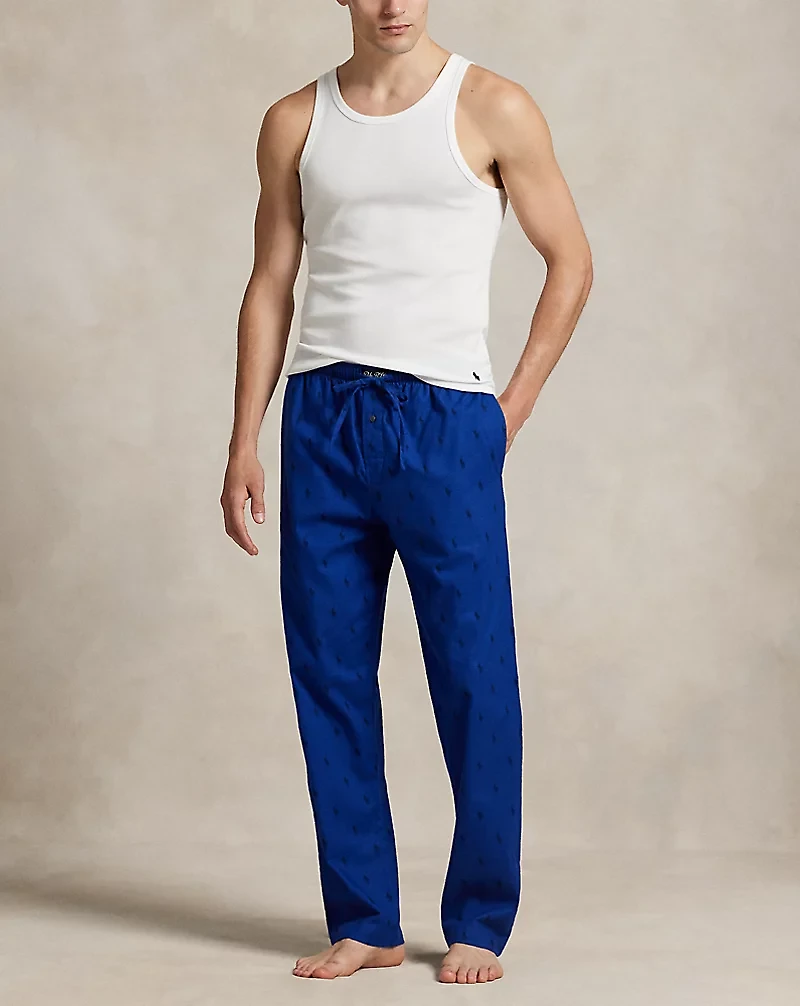 Allover Pony Flannel Pajama Pant