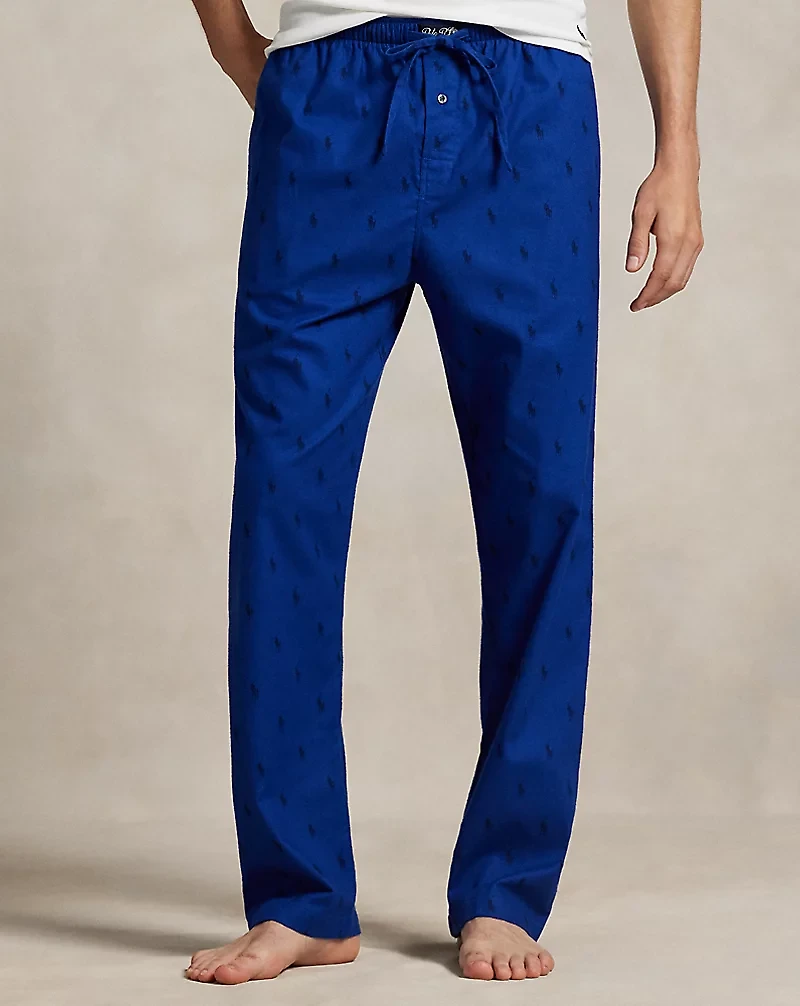 Allover Pony Flannel Pajama Pant
