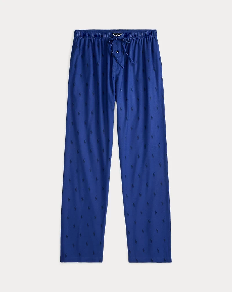 Allover Pony Flannel Pajama Pant