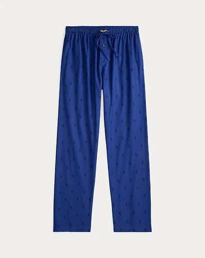 Allover Pony Flannel Pajama Pant