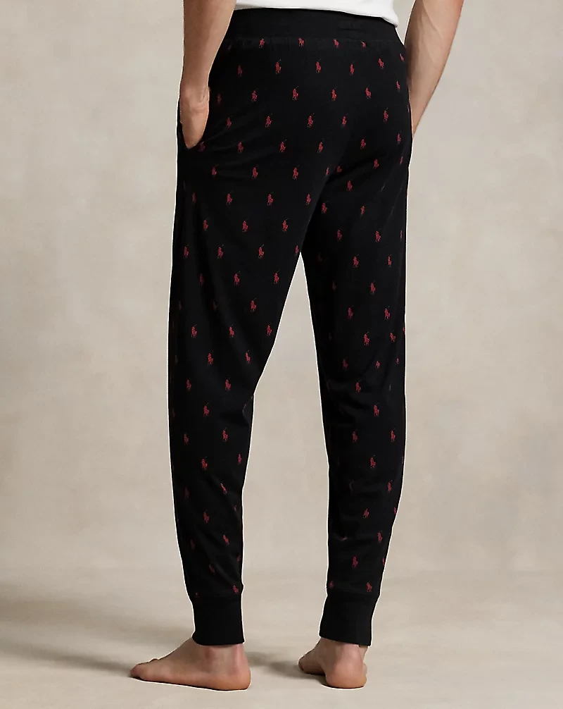 Allover Pony Jersey Sleep Jogger