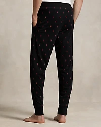 Allover Pony Jersey Sleep Jogger