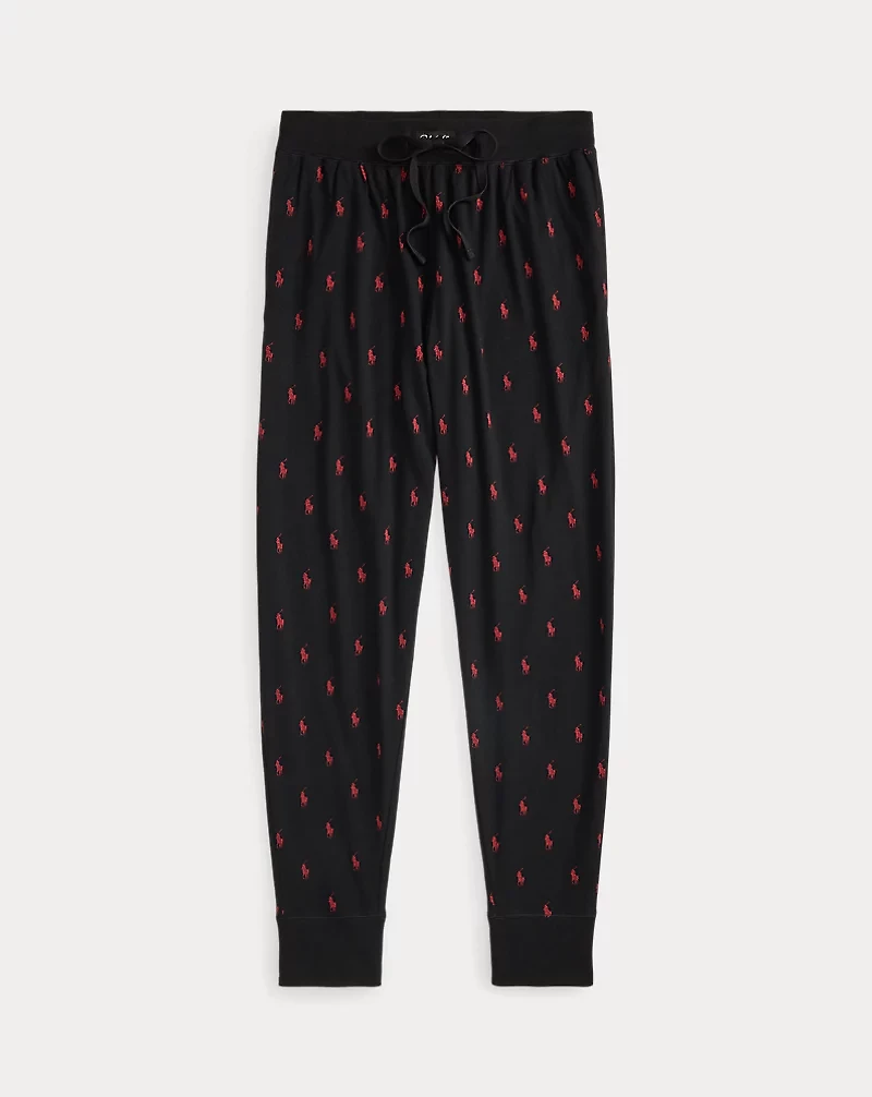 Allover Pony Jersey Sleep Jogger