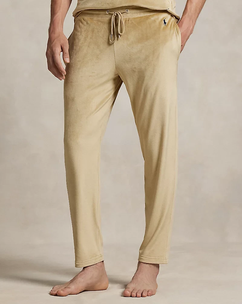 Plush Velour Pajama Pant